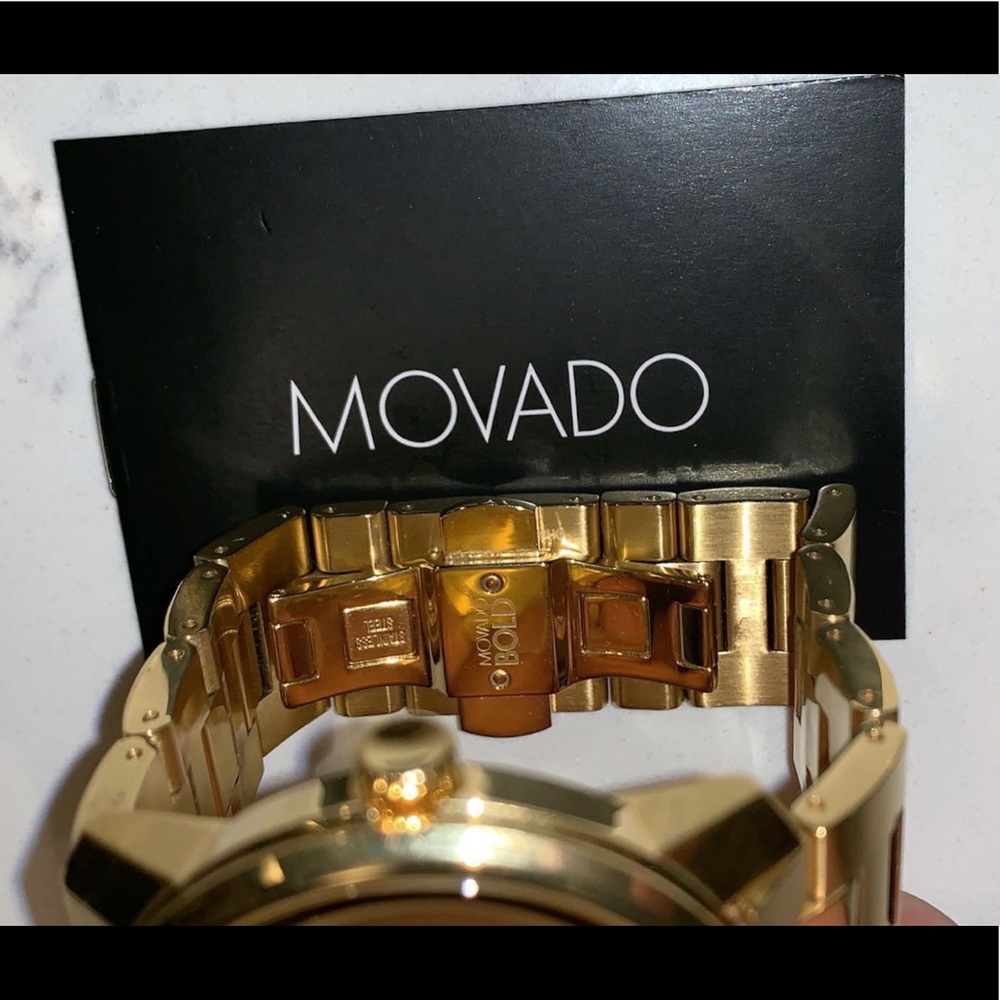 Movado Bold Gold - Picture 2 of 6